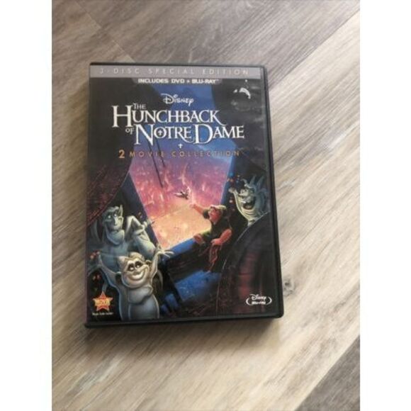 The Hunchback of Notre Dame 2-Movie Coll (Blu-ray + DVD)u - Picture 1 of 7